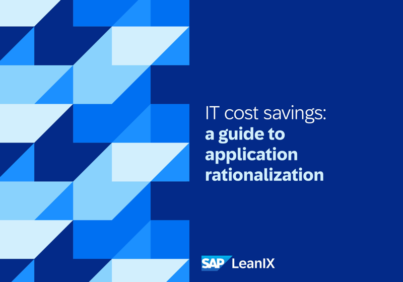 Gartner® TIME Model Effective Application Portfolio Mgmt LeanIX